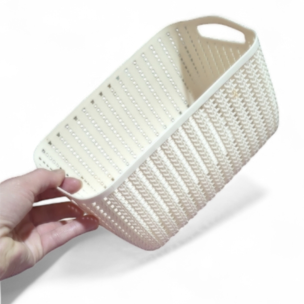 Cream Storage Basket
